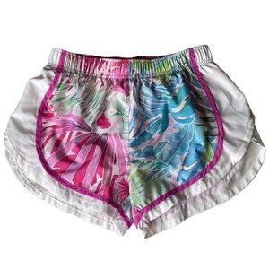 Nike Tropical Print Running Shorts. Size Small